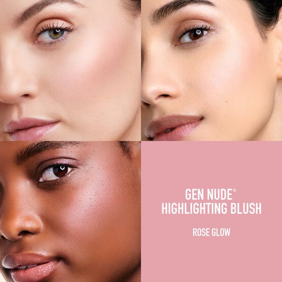 GEN NUDE HIGHLIGHTING BLUSH ROSE GLOW
